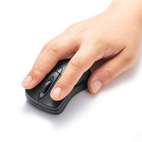 サンワサプライ 静音BluetoothブルーLEDマウス イオプラス(ブラック) MA-IPBBS303BK 1本