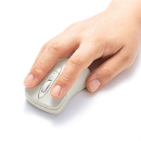 ワイヤレスマウス　無線　静音　3ボタン　小型サイズ　ブルーLED　MA-IPWBS302IV　サンワサプライ　1個（直送品）