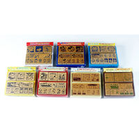 ビバリー 木製ごほうびスタンプ となりのトトロ2 はんこ SG-128 1セット（11個入）