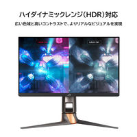 ASUS JAPAN <PGシリーズ>PG259QNR(24.5型リフレッシュレート360Hz対応) PG259QNR 1個（直送品）