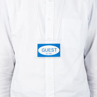 PP製イベント名札 名札サイズ（内寸92×55mm） IEV-NM50S-A 1パック（50枚入） サンケーキコム