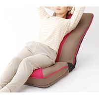 ファミリー・ライフ 整体師さんが推奨する 健康ストレッチ座椅子 ピンク 0375510 1脚（直送品）