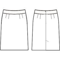 チクマ スカート（Aライン） YT3921-2-11（直送品）