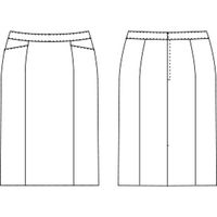 チクマ スカート（フレア） AR3874-1-13（直送品）