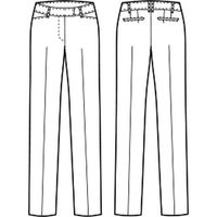 チクマ パンツ AR5868-3-5（直送品）