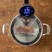 アイリスオーヤマ 低温調理器  真空調理器 タイマー機能 ブラック LTC-01 １台（直送品）