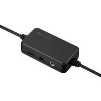 バッファロー PC用スピーカー USB電源ヘッドホン出力対応 BSSP300UBK（直送品）
