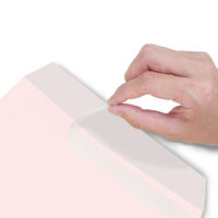 透けない封筒テープ付　角2 シークレット99 ピンク　500枚 ムトウユニパック