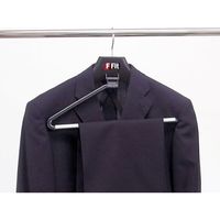 シンコハンガー 洋服ハンガー F-FIT ワンオールストップバー 4973228888285 1セット(5本)（直送品）