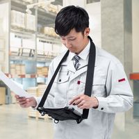 サンワダイレクト iPad・タブレットケース（ショルダーケース・ハンドホルダー・10インチ・11インチ対応・汎用ケース） 200-TABC019 1個（直送品）