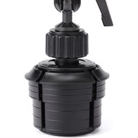 サンワダイレクト 車載タブレットアーム（ドリンクホルダー設置・iPad対応） 200-CAR043 1個（直送品）