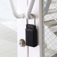 サンワダイレクト 鍵収納ボックス（ダイヤル式・大型サイズ） 200-SL027BK 1個（直送品）