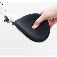 サンワダイレクト エルゴノミクスアームレスト（アームレスト・エルゴノミクス・マウスパッド付き・クランプ式・ホワイト） 200-TOK010W 1個（直送品）
