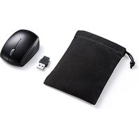 サンワダイレクト microUSBマウス（ケーブル巻取り・Android・Mac対応・スマホ・タブレット対応・USB変換アダプタ付き） 1個（直送品）