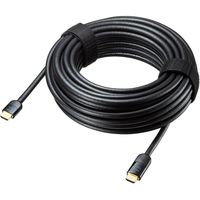 サンワダイレクト HDMIケーブル 15m（イコライザ内蔵・4K/60Hz・18Gbps伝送対応・HDMI2.0準拠品） 500-HD020-15（直送品）