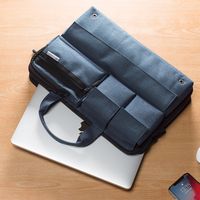 サンワダイレクト PCインナーケース（13.3インチ・ネイビー・小物ポケット） 200-IN053NV 1個（直送品）