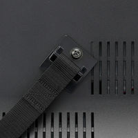 サンワダイレクト テレビ転倒防止ベルト（穴あけ不要・接着テープ設置・震度6強相当対応・52型以下対応） 200-QL010 1個（直送品）