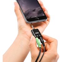 サンワダイレクト iPhone・iPad向け外付けマイク(WEB会議・Skype・FaceTime対応) 400-MC008 1個（直送品）