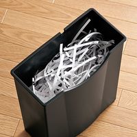 サンワダイレクト 電動シュレッダー(家庭用・ストレートカット・6枚細断・連続2分使用・カード対応) 400-PSD012 1台（直送品）