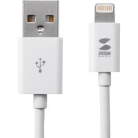サンワダイレクト ライトニングUSBケーブル（Apple MFi認証品・充電・同期・1m・ホワイト） 500-IPLM011WK 1本（直送品）