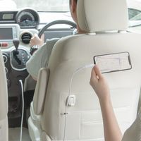 サンワダイレクト ライトニングケーブル（Apple MFi認証品・フラットケーブル・充電・同期・Lightning・2m・ホワイト） 1本（直送品）