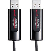 サンワダイレクト USBリンクケーブル（パソコン・データ移行・ドラッグ&ドロップ・windows専用） 500-USB034 1個（直送品）
