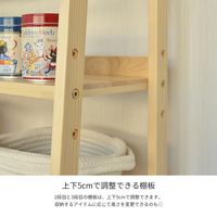 B.Bファニシング ビート ガラストップウッドラック 4段 幅650×奥行300×高さ910mm ブラウン ONOR-0033BRN 1台（直送品）