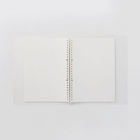 無印良品 ポリプロピレン片手で開閉できるバインダー B5・8穴リング 10冊 82207743 良品計画