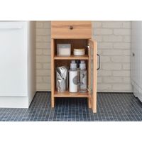 佐藤産業 DOLLY（ドリー） 隙間収納ラック 幅300×奥行400×高さ1700mm ナチュラル DO170-30SS DNA 1台（直送品）