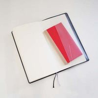 プリントインフォームジャパン ふせんの手帖 [表紙：レッド] 1179-0002-0570 1セット（2個）（直送品）