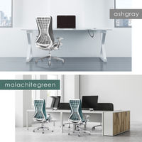 Netforce ネットフォース スパイダー オフィスチェア ハイバック オーシャンブルー SPD-1A-AW 1脚（直送品）