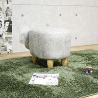 後藤家具物産 アニマルスツール ブタ グレー ST-11PY 1脚（直送品）