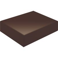 ササガワ 包装紙 ダークチョコ 半才判 大容量500枚仕立 49-71118 1箱(500枚入)（直送品）