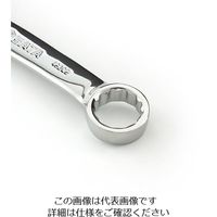 エスコ 19mm 片目片口スパナ(ショートサイズ) EA684AS-19 1セット(15丁)（直送品）