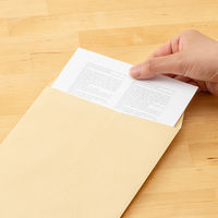 マルアイ クラフト封筒 藤壺パック 角6 85G PK-6 1セット(170枚:17枚×10袋)