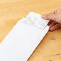 マルアイ クラフト封筒 藤壺パック 角8 80G ホワイト PK-8W 10袋(250枚:25枚入×10)