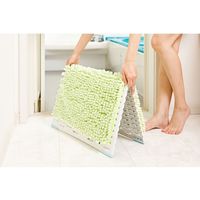 山崎産業 SUSU（スウスウ）抗菌ストロングWマイクロファイバーバスマット45×60 FG 4903180190980 1箱（1枚入）（直送品）