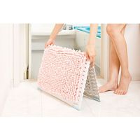 山崎産業 SUSU（スウスウ）抗菌ストロングWマイクロファイバーバスマット45×60 FP 4903180190966 1箱（1枚入）（直送品）