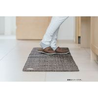 山崎産業 NEWクラスタイル キッチンマット45×255 ブラウン 4903180188604 1箱（1枚入）（直送品）