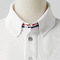 住商モンブラン ポロシャツ 兼用 半袖 ネイビー72-479_L（直送品）