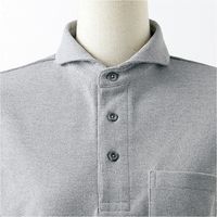 住商モンブラン ポロシャツ 兼用 半袖 オリーブOV2511-4_3L（直送品）