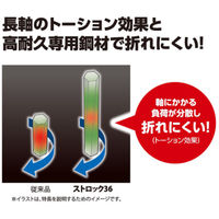 ロブテックス ストロック　スタンダードソケット　高耐久タイプ　12角　対辺19ｍｍ DSX19 1個