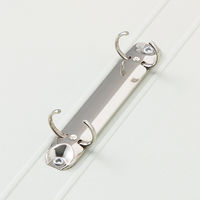 キングジム リングファイルBF A4タテ型 2穴 適正収納枚数140枚 グレー 602BFクレ 5冊