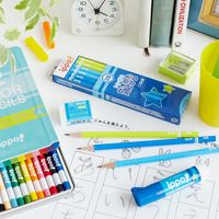 トンボ鉛筆 ippo!固形のり(スティックのり) ブルー PT-TCIM01 1セット(1個×12)