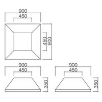 水上 スクエア共通マウンテンマット ベージュ KS-SQ-MO-MP-3 1個 62-0863-54（直送品）