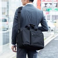 サンワサプライ 3WAYビジネスバッグ パソコンバッグ 13.3インチワイド対応 シングルタイプ BAG-3WAYT2BK 1個