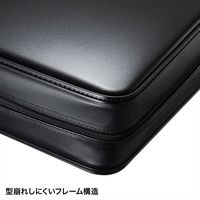 サンワサプライ ブルーレイディスク対応セミハードケース 320枚収納 ブラック FCD-WLBD320BK（直送品）
