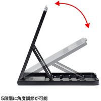 サンワサプライ 折り畳みスマートフォン・タブレットスタンド PDA-STN33BK 1個