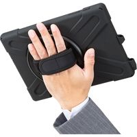 サンワサプライ SurfaceGO 耐衝撃ケース ハンドル、スタンド、ショルダーベルト付き PDA-SF6BK（直送品）