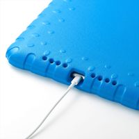サンワサプライ iPad 10.2インチ 衝撃吸収ケース ブルー PDA-IPAD1605BL（直送品）